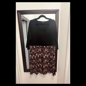 Black & Paisley Dress